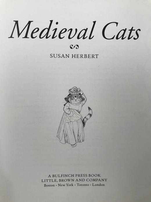 猫咪版中世纪艺术图集 31幅彩色插图 精装18开 商品图3
