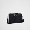 【一】PRADA 普拉达 男士Re-Nylon和Saffiano皮革子母单肩包 黑色 2VH133 2DMH F0002 XMP 商品缩略图2