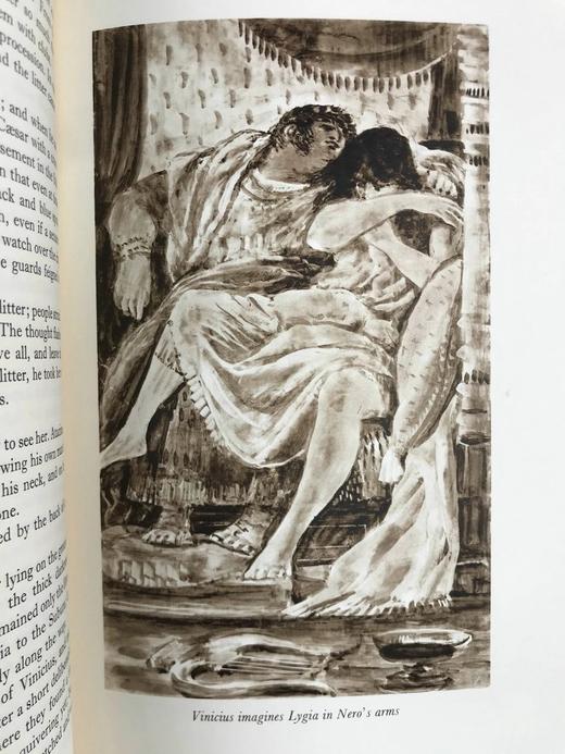 诺奖作品！显克维支《你往何处去》 32幅插图 精装16开带书匣 商品图11