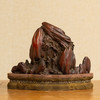 清 沉香木雕山水人物山子摆件 商品缩略图1