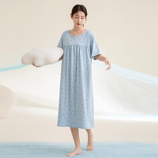 康妮雅女式短袖睡裙 421622515 商品图1