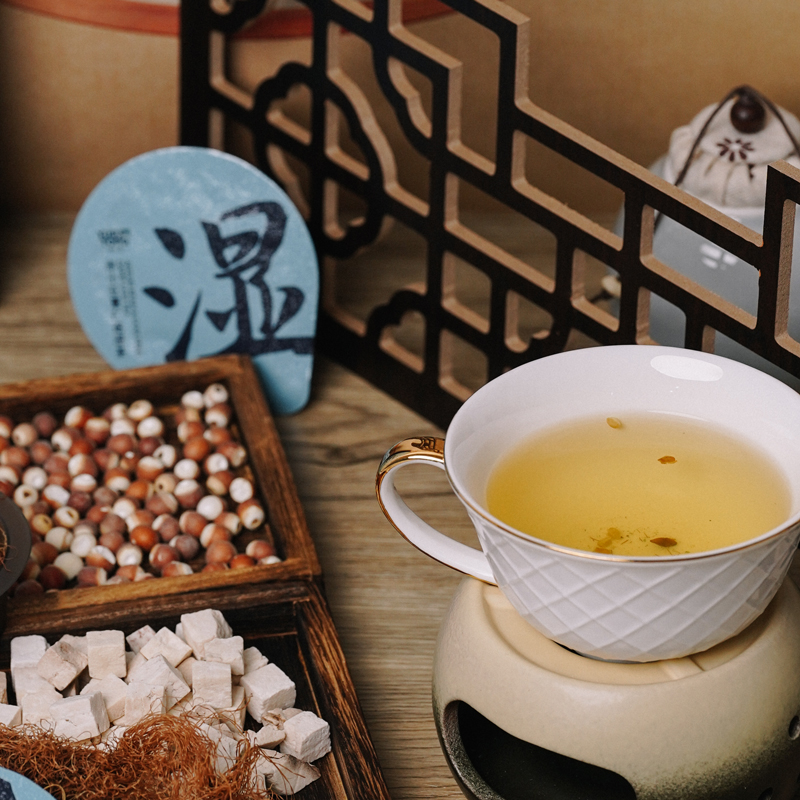 【效期至27年12月】羽心堂 赤小豆薏仁逐湿茶 160g(20g*8罐)/盒 大罐茶 赤小豆逐湿茶 轻盈茶