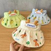 【舒适亲肤，婴儿防晒帽！】婴幼儿帽子夏季遮阳空顶帽宝宝，超萌透气薄款防晒男女童沙滩太阳帽！ 商品缩略图0