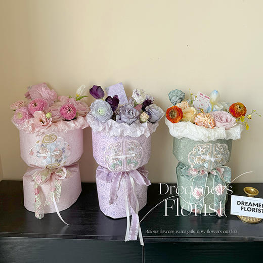 新中式云肩纸（5套10张）含云锦刺绣贴 商品图6