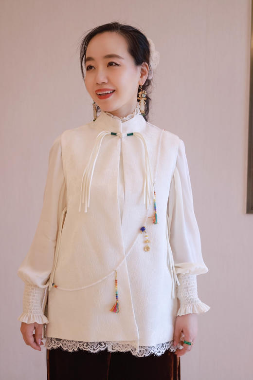 【白莲】白水晶背链-ZX240312202 商品图8