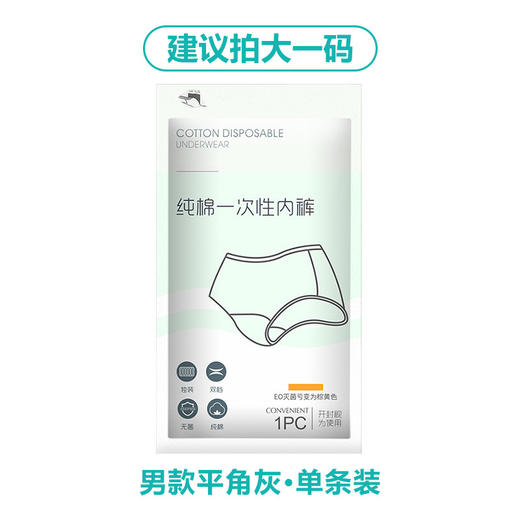 【小棉花男女内裤】舒适呵护，贴心入微。塞进行李箱，解决出行困扰。让你轻装出发，任意漫游！五一出行必备 商品图8