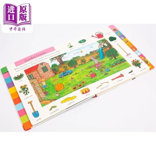 【中商原版】波西和皮普 单词大书 Pip and Posys Big Book of Words 英文原版 儿童纸板绘本 早教学习词汇纸板书翻翻书 进口 商品图4