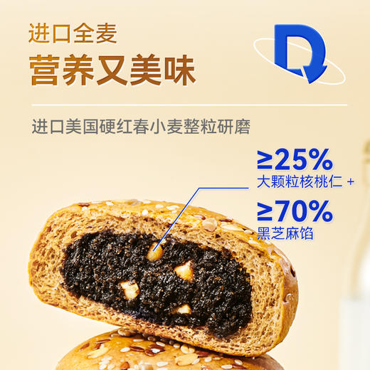 【DGI】低GI夹心欧包非全麦无糖精糖友健康代餐营养早餐孕妇零食面包330g 商品图4