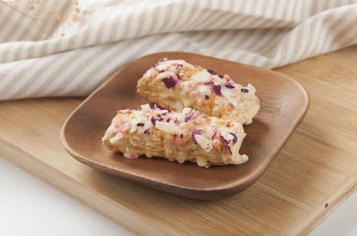 玫瑰味塔塔酥 口感千层酥脆 门店热卖 【单个高透卷膜包装】 保质期180天【国潮点心系列】 商品图9