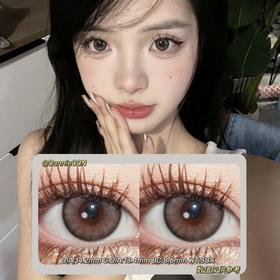 Laseecon半年抛·镜中灰·14.2mm(着色参考13.4mm)·0-800度(无525/575) 韩产进口·(建议佩戴3-4个月左右更换)