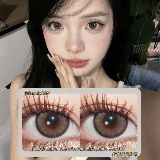 Laseecon半年抛·镜中灰·14.2mm(着色参考13.4mm)·0-800度(无525/575) 韩产进口·(建议佩戴3-4个月左右更换) 商品图0