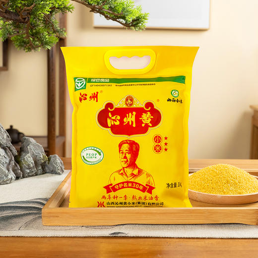 【绿色食品】山西沁州黄小米1kg小米杂粮小黄米山西特产五谷粗粮 两年种一季 商品图1