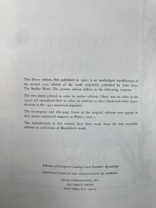 比亚兹莱早期作品集 157幅插图 平装16开 商品图5