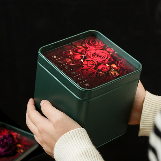 云南墨红重瓣玫玫瑰花茶冠大朵养生茶 商品图5