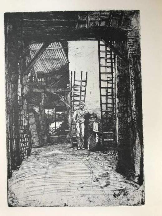 泽尔曼收藏的惠斯勒版画集 90幅插图 平装16开 商品图8