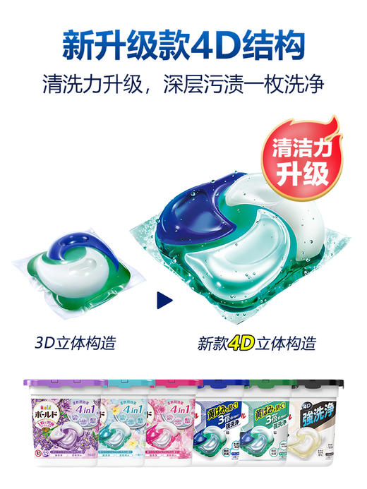 宝洁 4D新款清洁洗衣球 商品图2