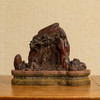 清 沉香木雕山水人物山子摆件 商品缩略图0