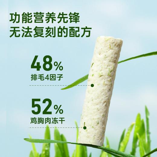 小轻松冻干猫草棒经典款 40g/桶 |预防毛球 猫咪排毛化毛 商品图3
