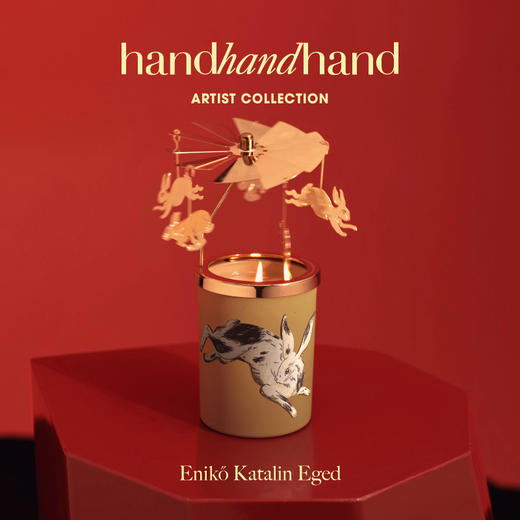 handhandhand x Eniko 艺术家香氛蜡烛兔来运转礼盒 新增乔木桂花版 商品图1