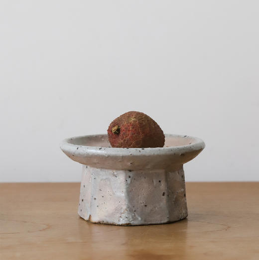 中国 钟友健  陶器 圆盘 高足盘 豆皿 壶承 开片纹 商品图6