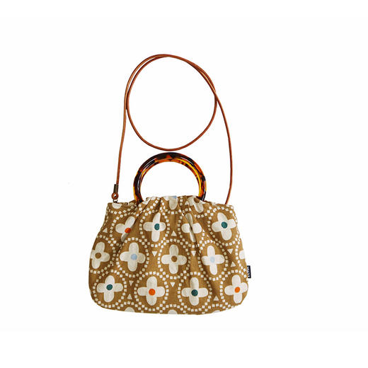 HUJI祤集Sunrise手提斜挎包插画花花 商品图12