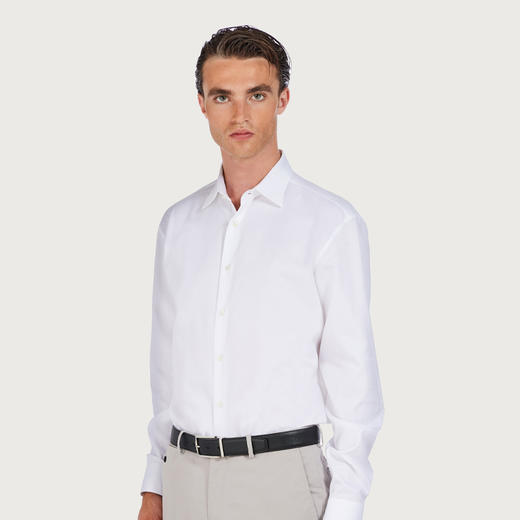 【二】FERRAGAMO 菲拉格慕 男士双面可调式皮革腰带 黑色 67 9497 686658 商品图3