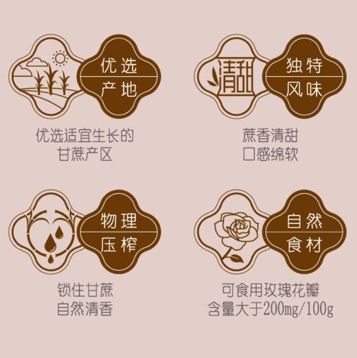 中粮中糖知心暖玫瑰红糖200g 商品图1