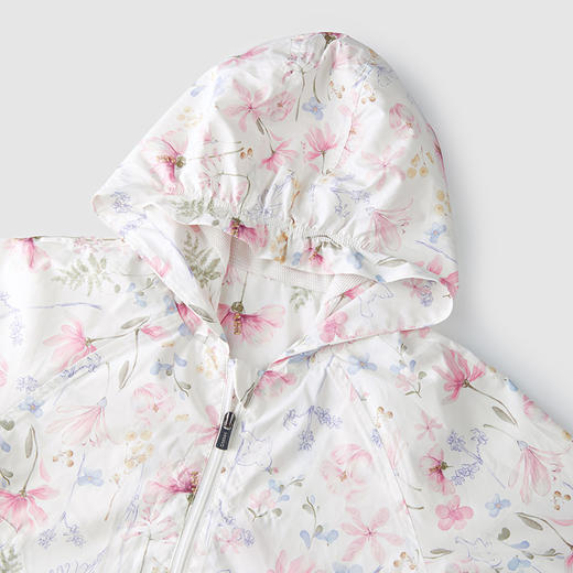 英氏-童衣类（春）H4英梭短帽外套浅卡其男 商品图6