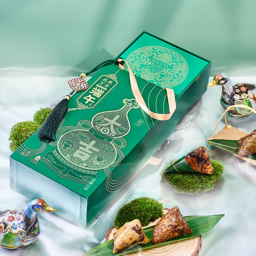 【汇总SKU】2025年故宫食品 端午节礼盒 朕的心意 龙鼓高粽/龙墩墩/鼓咚咚/丝承万安//龙腾瑞阳故宫粽子礼盒  甜咸兼备 端阳节 商品图8