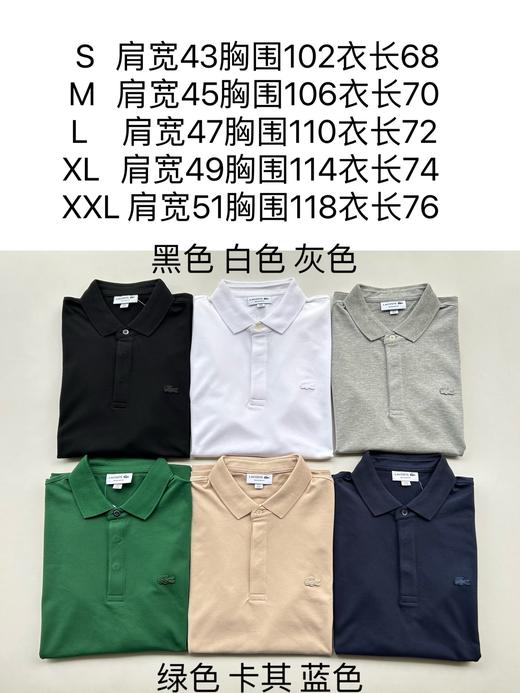 法e男士棉质短袖翻领Polo衫 商品图0