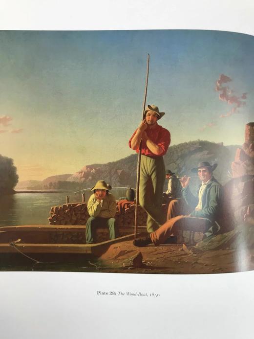 领航西方：乔治·宾厄姆笔下的河流 174幅彩色10幅黑白插图 精装大16开 商品图12