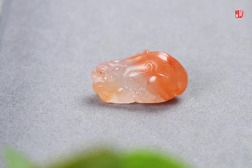 南红冰飘吊坠【霸王貔貅】  配精美挂绳 商品图1