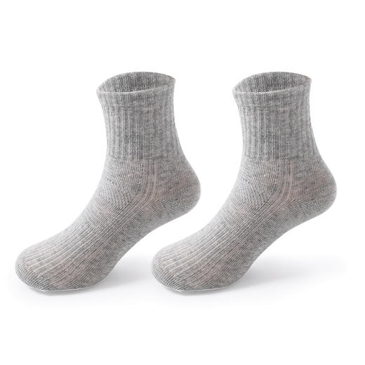 【5双装！学校指定款网眼小白袜】儿童袜子夏季薄款网眼袜纯色棉袜男女童宝宝袜子夏天学生运动潮袜 商品图13