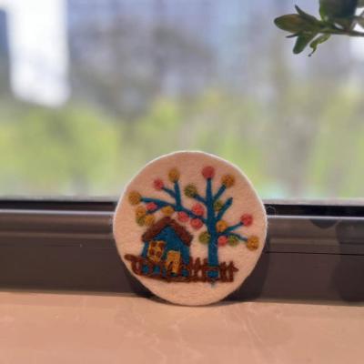 尼泊尔羊毛毡杯垫 商品图8