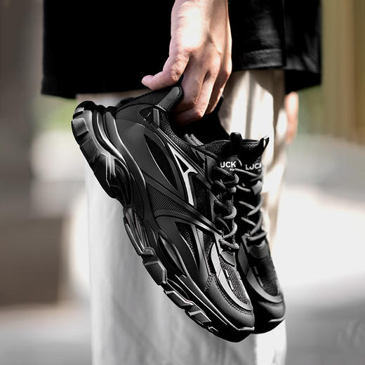 网面内增高男鞋6cm男士增高老爹鞋运动鞋运动休闲透气潮鞋男 商品图1