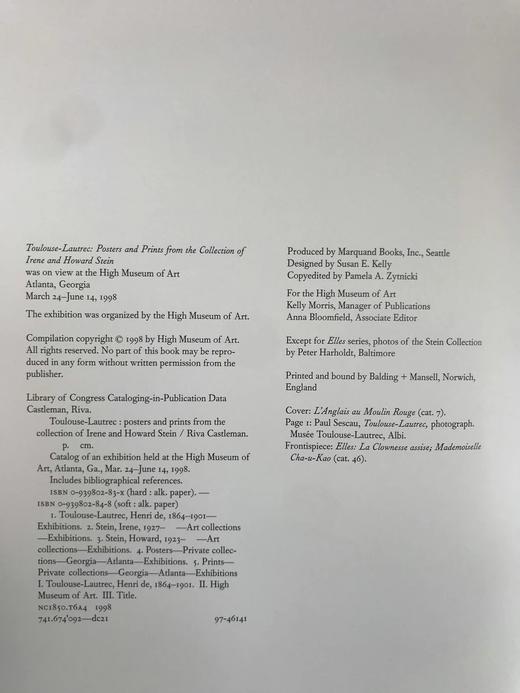图卢兹-罗特列克海报与版画集 68幅彩色插图 精装大16开 商品图4