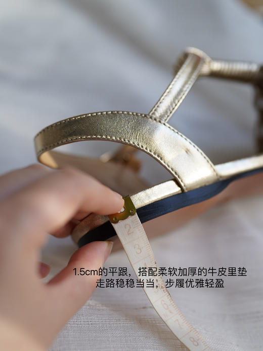 新中式国风非遗手编工艺手工鞋！双色可选，篙端真皮头层牛皮手工编织单鞋，经典耐看，复古时髦，脚感柔软细腻，上脚轻巧，时尚与舒适的结合 商品图6