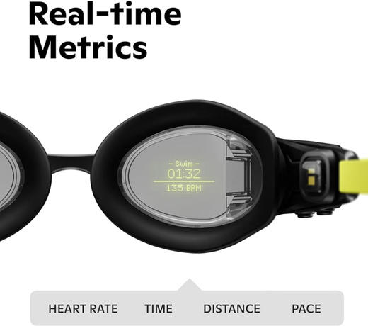 FORM 第二代 AR 泳镜 Smart Swim 2 心率检测 配速距离时间显示 非质量问题不退 商品图2
