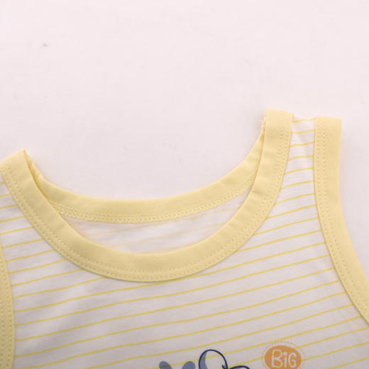 棉果果夏季莫代尔有机棉纱内衣背心T恤M201170420234 商品图3