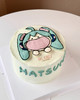 初音未来手绘平面蛋糕 商品缩略图0