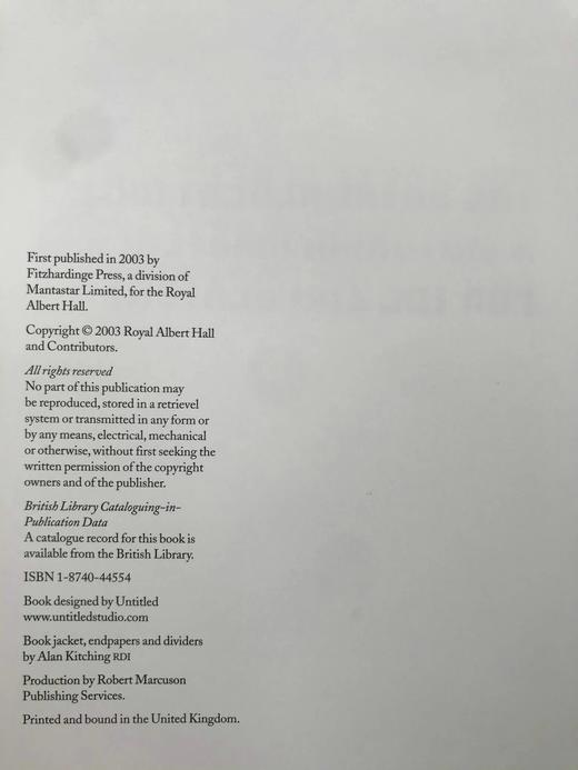 英国皇家阿尔伯特音乐厅图集 数百幅插图 精装大16开 商品图4