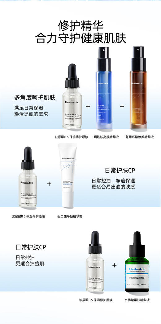 丽舒丹玻尿酸B5保湿修护原液30ml 商品图5
