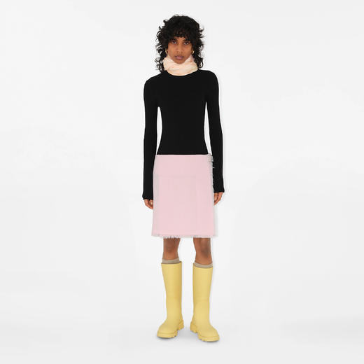 BURBERRY 巴宝莉 男女通用格纹丝毛混纺围巾 格子 8084652 A3238 商品图2