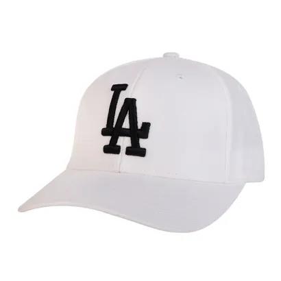 MLB美职棒棒球帽 白色黑色无侧标LA 32CPIF741-07W 商品图0