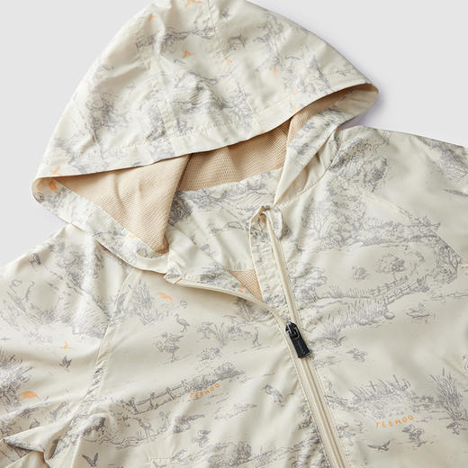 英氏-童衣类（春）H4英梭短帽外套浅卡其男 商品图4