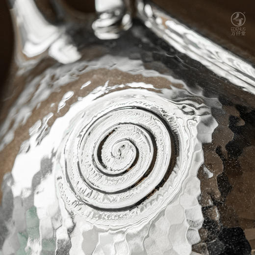 锤纹泉眼壶·银壶（小） 商品图7