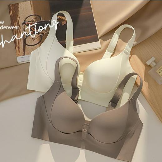 【新品！单件加大码提拉内衣】初夏时节，小仙女们十分期待的加大码提拉内衣来啦！无钢圈、裹胸设计，帮你聚拢提拉胸型，收副乳防下垂，穿着舒适裸感。散发出雅致的气质，让你更自信美丽！ 商品图2
