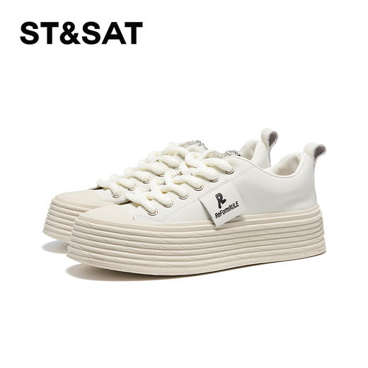 星期六复古牛仔松糕厚底休闲鞋SSC1112348 商品图8