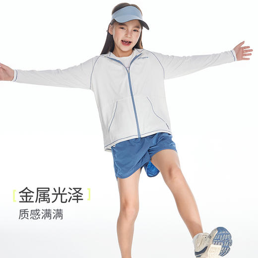 onmygame女童裤子夏季儿童超轻运动裤薄款打底短裤外穿2024新款 商品图3