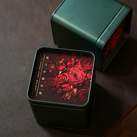 云南墨红重瓣玫玫瑰花茶冠大朵养生茶 商品图9